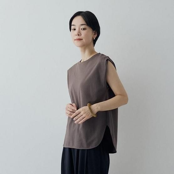 Dress herself ドレスハーセルフ ブラウス／シルク クルーネック DRESS HERSELF ドレスハーセルフオンライン ブラウス/シルク