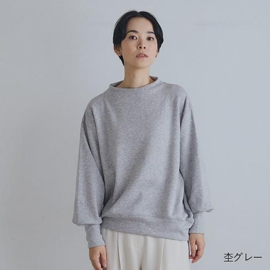 訳アリ　ドレスハーセルフ　プルオーバー/ウォームシルク ボートネック DRESS HERSELF オンライン プルオーバー/ウォームシルク ボート