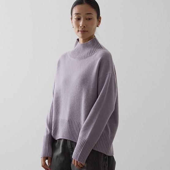 セーター/カシミヤ ハイネック