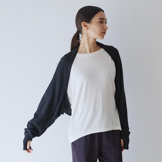 Brunello Cucinelli カシミヤ シルク フレアスリーブボレロ マルチボレロ/シルクカシミヤ - DRESS HERSELF