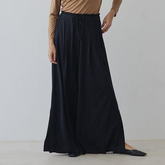 DRESS HERSELF ドレスハーセルフオンライン フレア ワイドパンツ