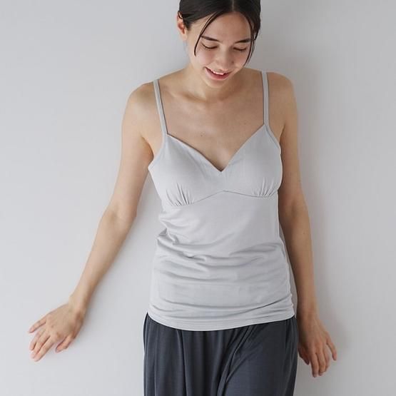 シルク100%のブラトップ | DRESS HERSELF