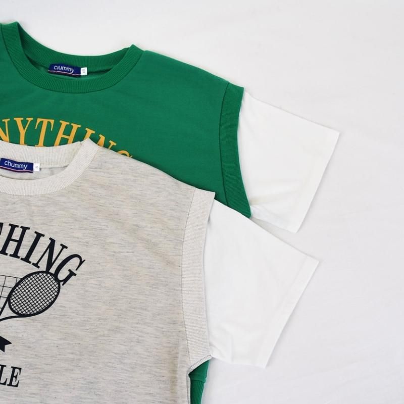 レイヤード風Tシャツ - SPY KIDS COMPANY レイヤード風Tシャツ - SPY KIDS COMPANY