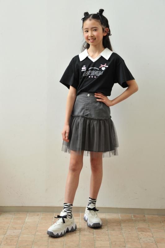 lig. チュール スカート PERNA スカート シースルーフリルチュールスカート : ZOZOTOWN