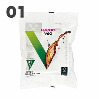 HARIO ϥꥪ V60ڡѡե륿01 ۥ磻 100 VCF-01-100W