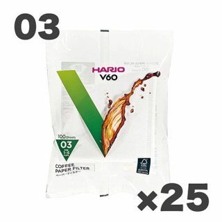 Ȣ㤤25HARIO ϥꥪ V60ڡѡե륿03 ۥ磻 100 VCF-03-100WԲľʡ