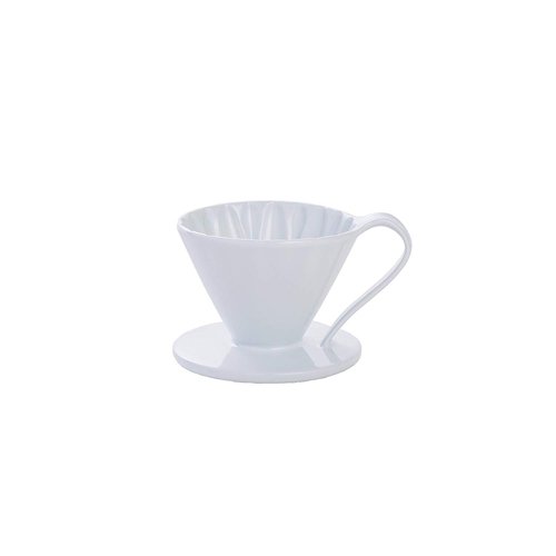 CAFEC 磁器フラワードリッパー CUP1 White【蘭】 CFD-1WH 1杯用