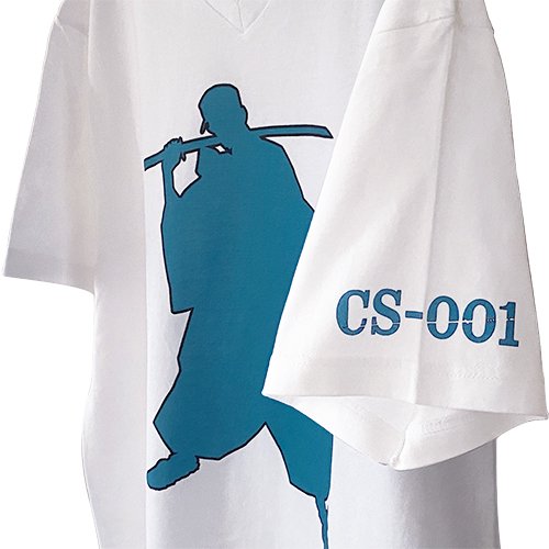 コーヒーサムライ Tシャツ CS-001 ホワイト Lサイズ