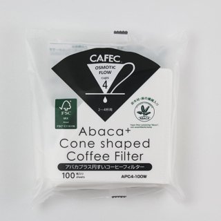 CAFEC Хץ饹ߤҡե륿 100 APC4-100W White 24
