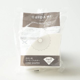ORIGAMI オリガミ コーヒーペーパーフィルター Cup2 100枚入