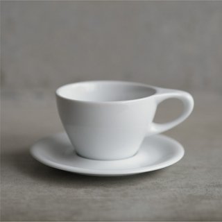 notNeutral Υåȥ˥塼ȥ LN Latte Cup & Saucer ƥåס 8oz 8 White ۥ磻