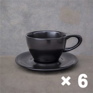notNeutral Υåȥ˥塼ȥ LN Latte Cup & Saucer ƥåס 8oz 8 Black ֥å 6ҥå