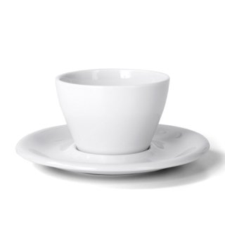 notNeutral Υåȥ˥塼ȥ MN Cappuccino Cup&Saucer ץΥåס 6oz 6 White ۥ磻