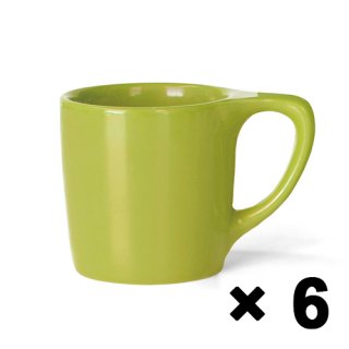 notNeutral ノットニュートラル LN Coffee Mug コーヒーマグ 10oz 10オンス Lotus Green ロータスグリーン 6客セット