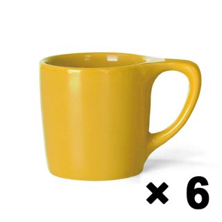 notNeutral ノットニュートラル LN Coffee Mug コーヒーマグ 10oz 10オンス Canay Yellow カナリアイエロー 6客セット