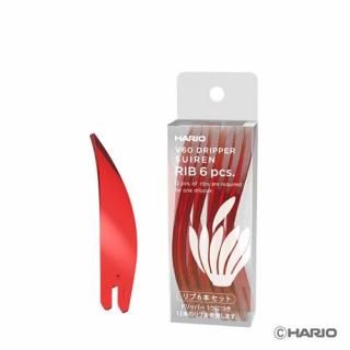 HARIO ϥꥪ V60ɥåѡ SUIREN 6ܥå Ʃå RIB-6-TR