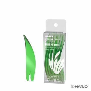 HARIO ϥꥪ V60ɥåѡ SUIREN 6ܥå Ʃ꡼ RIB-6-TG