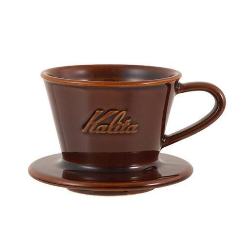 Kalita カリタ MI155 ドリッパー グロスブラウン 01113 なら