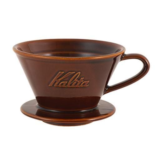 Kalita カリタ MI185 ドリッパー グロスブラウン 02113 なら