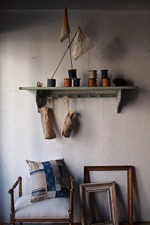 愛しき我が家-paint wall shelf