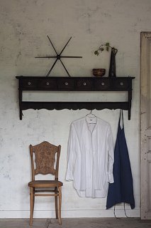 渋焦茶のウォールハンガー&ラック-pine wall hanger&rack
