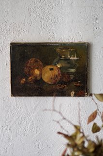 3号キャンバス油絵-antique oil painting