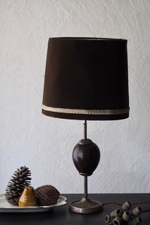 ！ヤシの実スタンドランプ-vintage stand lamp