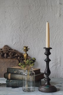 銅の燭台-antique copper candle stand