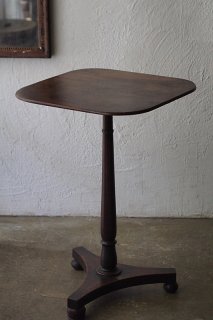 イギリス サパーテーブル-antique tilt top side table