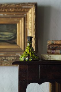 スパイシーと毒気-vintage Murano glass perfume bottle