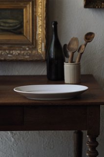 アシェット オーバルに盛るKoenigszelt社-vintage ceramic oval plate