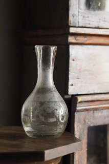43竰のボトル-vintage glass bottle