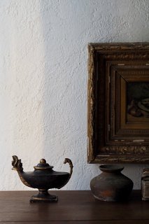 キュリオジテを抱くオブジェ-antique Italy wooden objet