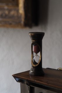 真鍮の砂時計-antique brass sand glass