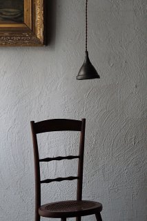 漏斗ペンダントランプ-antique pewter pendant lamp