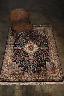絢爛 花舞う絨毯-vintage carpet
