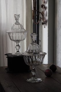 クリスタルボンボニエール-antique glass bonbonniere