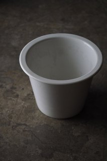 ボッホ窯 白いうつわ-vintage pottery pot