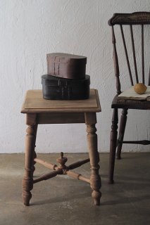 四角いサイドテーブル-antique square side table