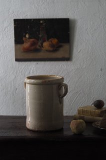 イタリア コンフィポット-antique confit pot