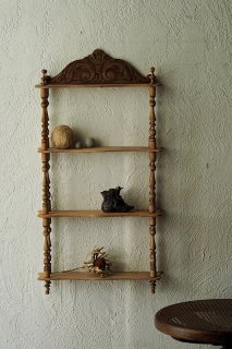 フランス  ウォールシェルフ-antique wall shelf