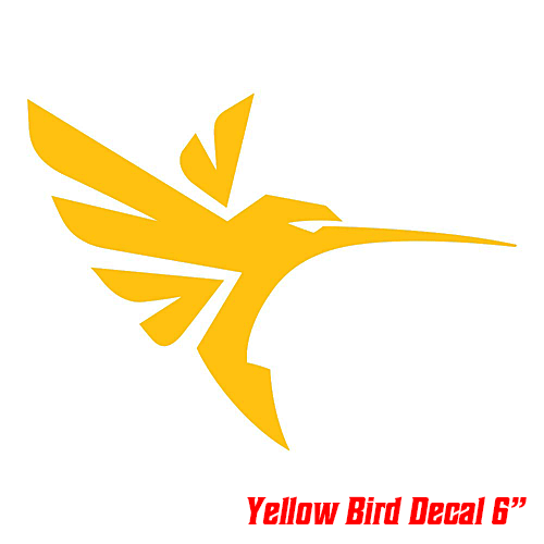 Bird decal discount