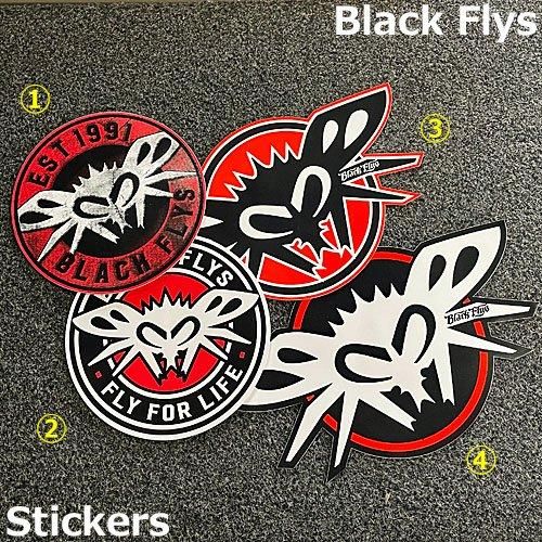 BlackFry ブラックフライ　ステッカー BlackFlys/ブラックフライズ「Sticker/ステッカー」- USルアー&雑貨