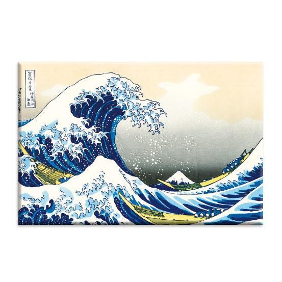 角カンマグネット 浮世絵 神奈川沖浪裏 - 山口青旭堂オンライン