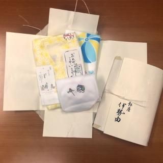 絹紅梅　伊勢由別染　無形文化財　長坂本染　浴衣　未着用品 絹紅梅 - 銀座・伊勢由オンラインストア