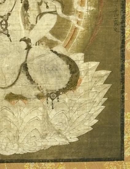 「栂尾高山寺 国宝 仏眼仏母像」複製掛軸 便利堂 1幅|掛け軸 仏教美術 栂尾 高山寺 国宝 仏眼仏母像 (複製掛軸)｜便利堂印刷 軸総寸約