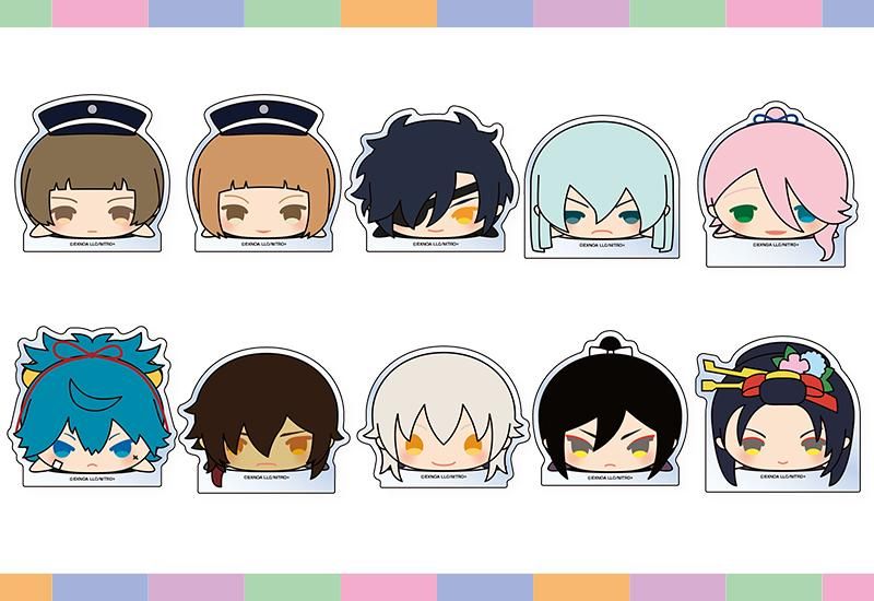 もちもちマスコットTOYS アクリルスタンド 刀剣乱舞ONLINE