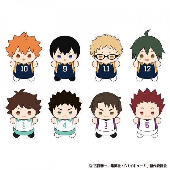 もちもちマスコットたっち ハイキュー!! vol.1（1BOX=8個入）