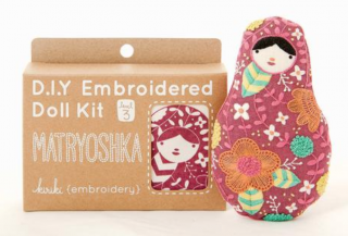 Matryoshka Embroidery Kit 刺繍キット(マトリョーシカ)