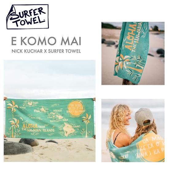 SURFER TOWEL<br>NICK KUCHAR<br>